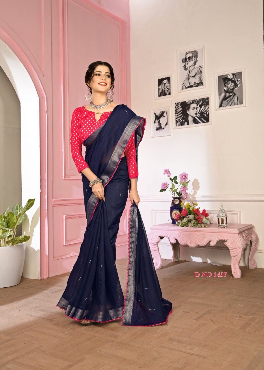 Saanjh Casual Wear Sarees Catalogue