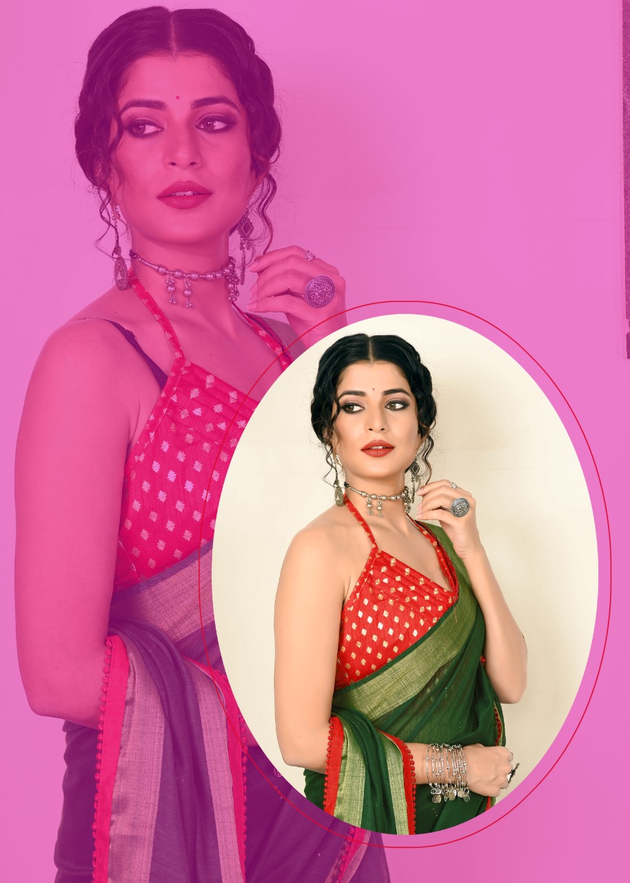 Saanjh Casual Wear Sarees Catalogue