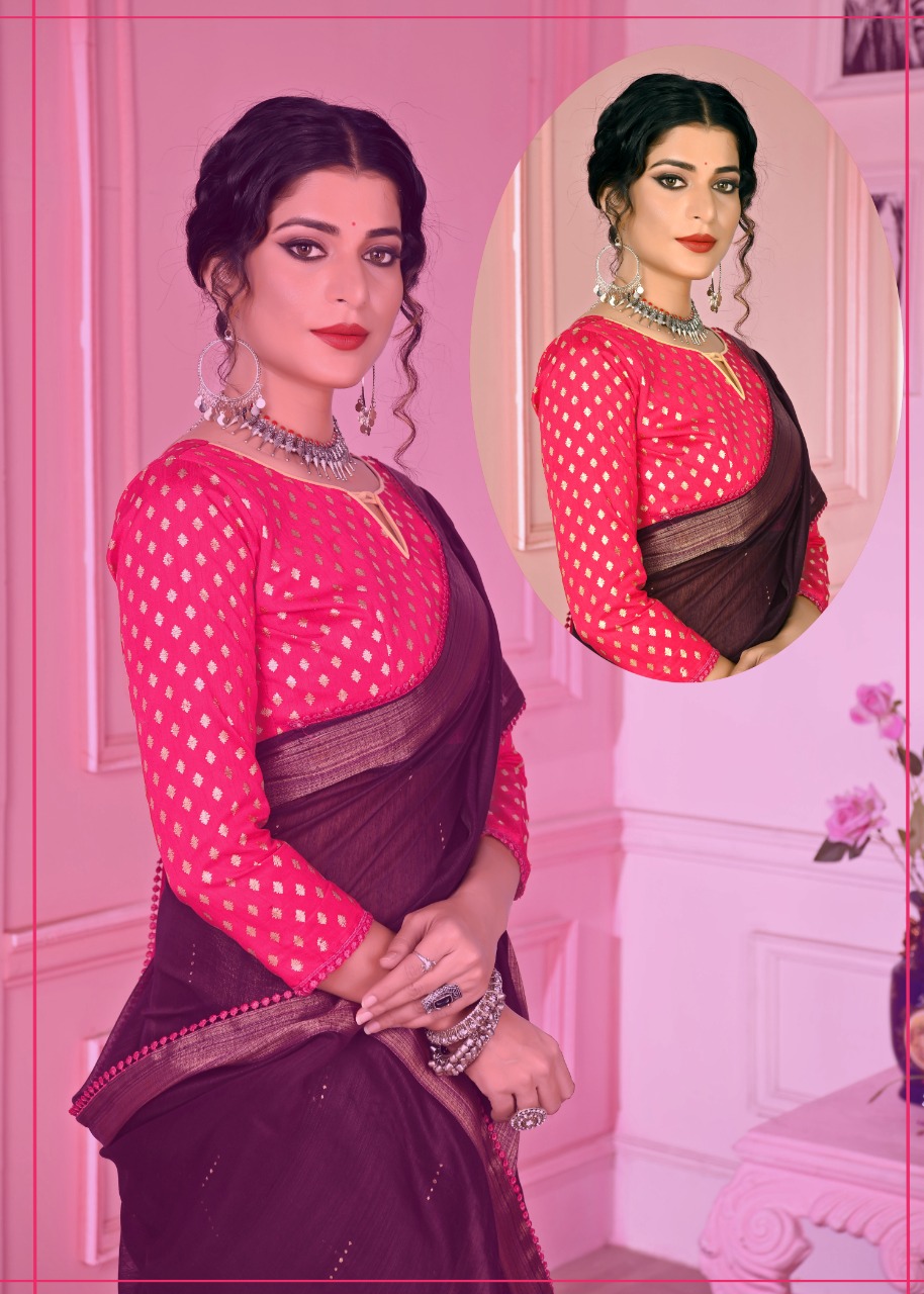 Saanjh Casual Wear Sarees Catalogue