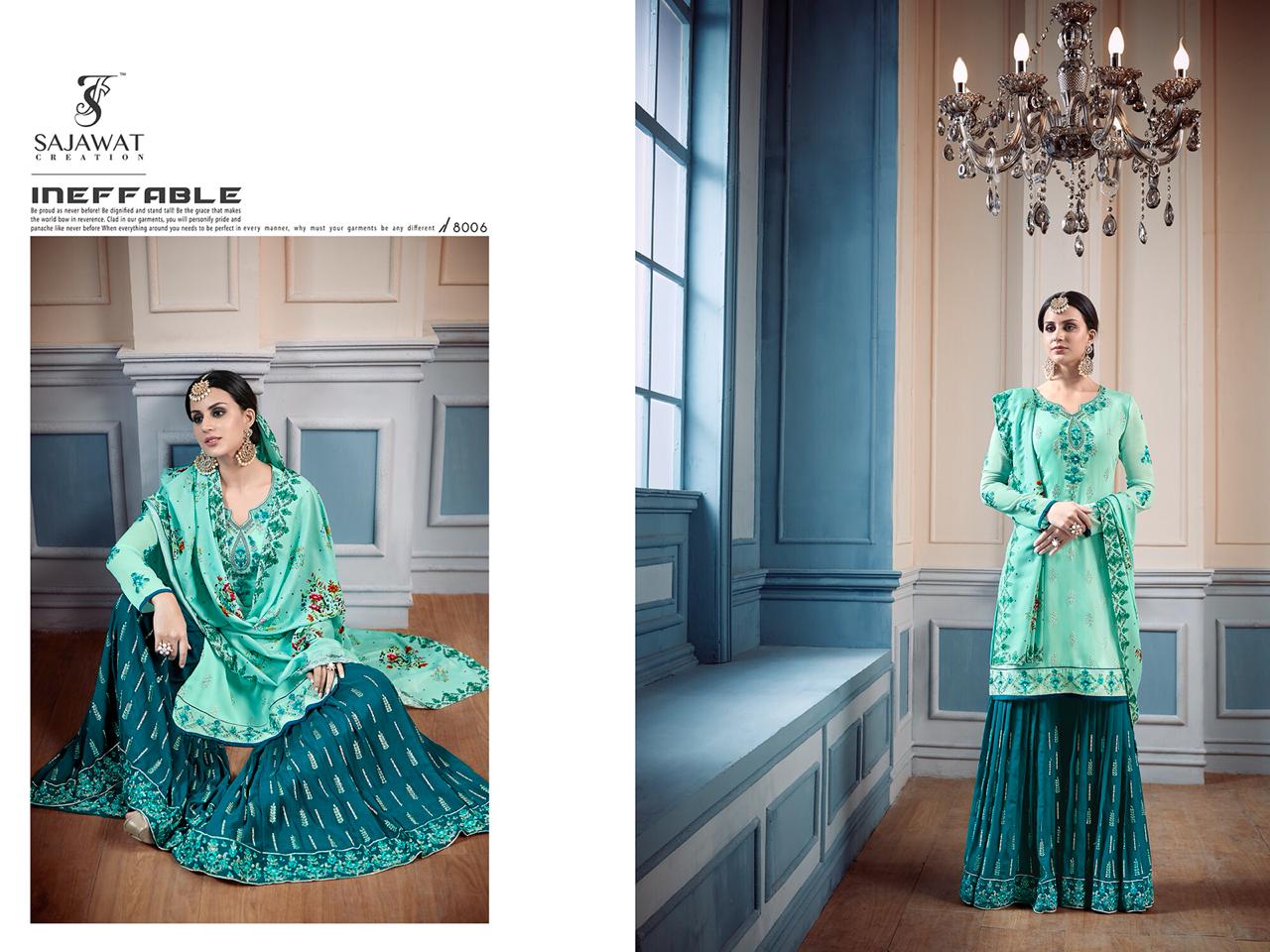 Sajawat Presents  Bridal  Vol 1 Nx Festive Wear Salwar Suits Collection