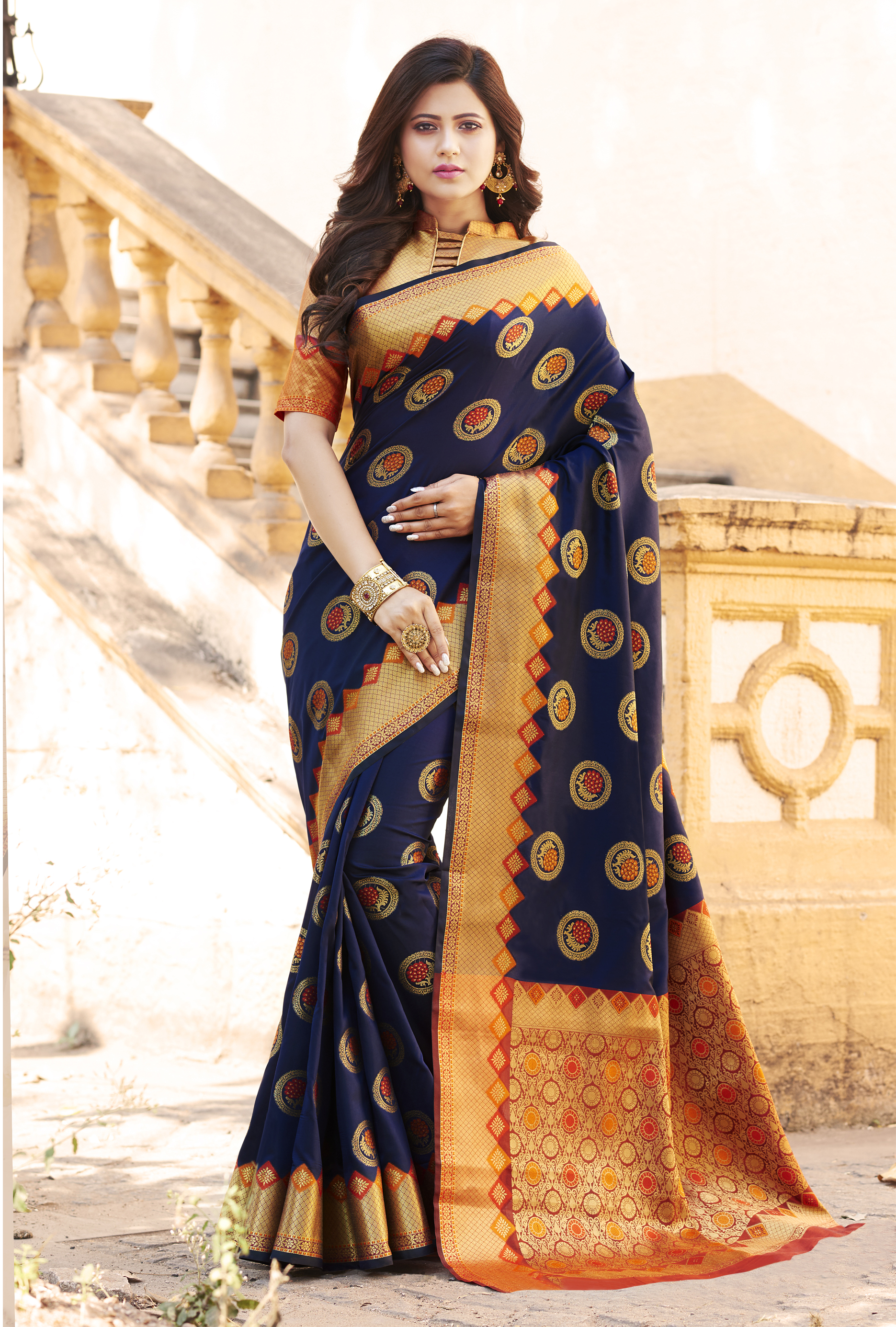 Sangam Presents  Kanjivaram  Rich Look Saree Collection