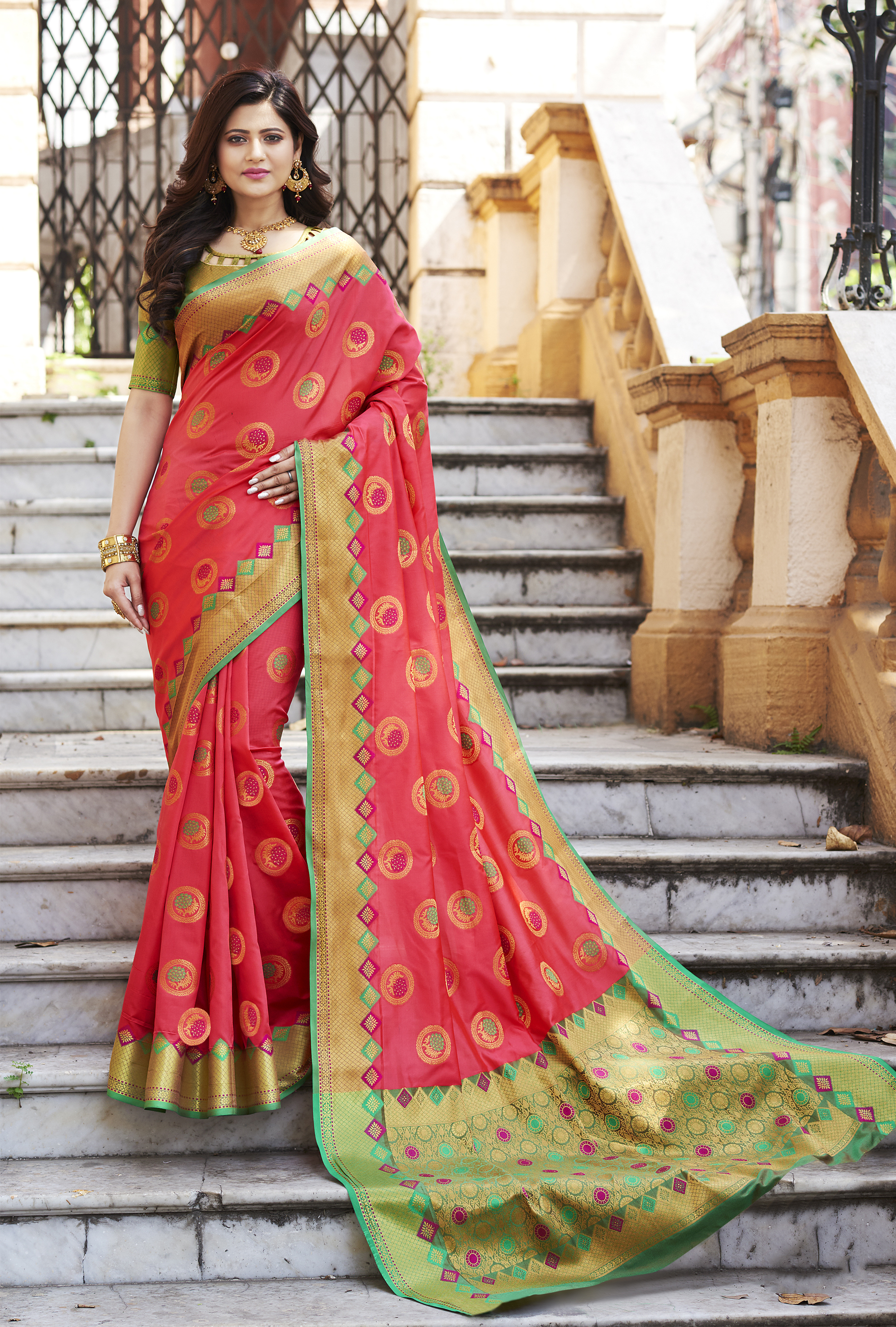 Sangam Presents  Kanjivaram  Rich Look Saree Collection