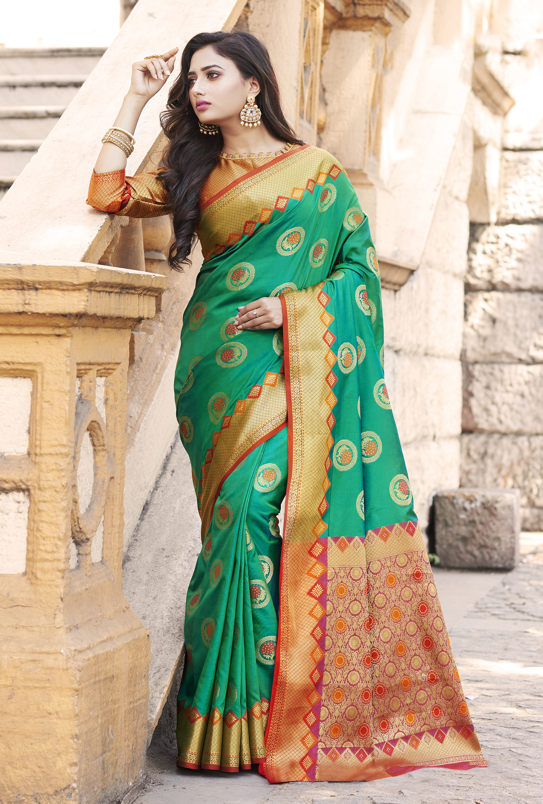 Sangam Presents  Kanjivaram  Rich Look Saree Collection