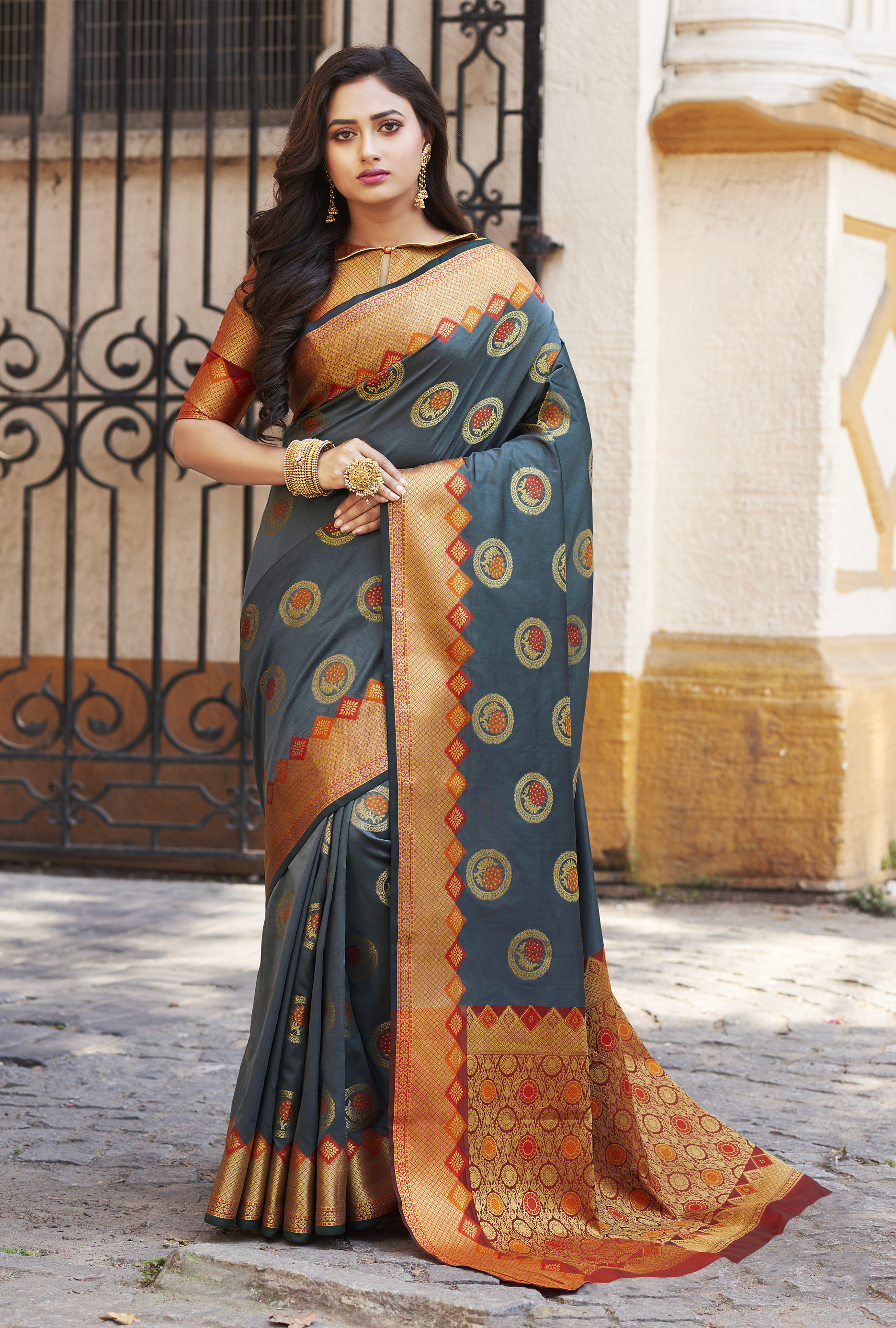 Sangam Presents  Kanjivaram  Rich Look Saree Collection