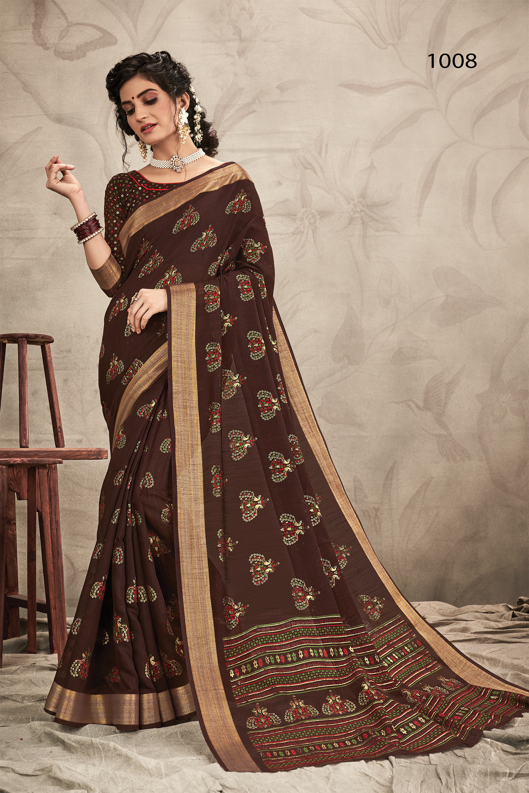 Sangam Presents Resham Dori  Designer Sarees