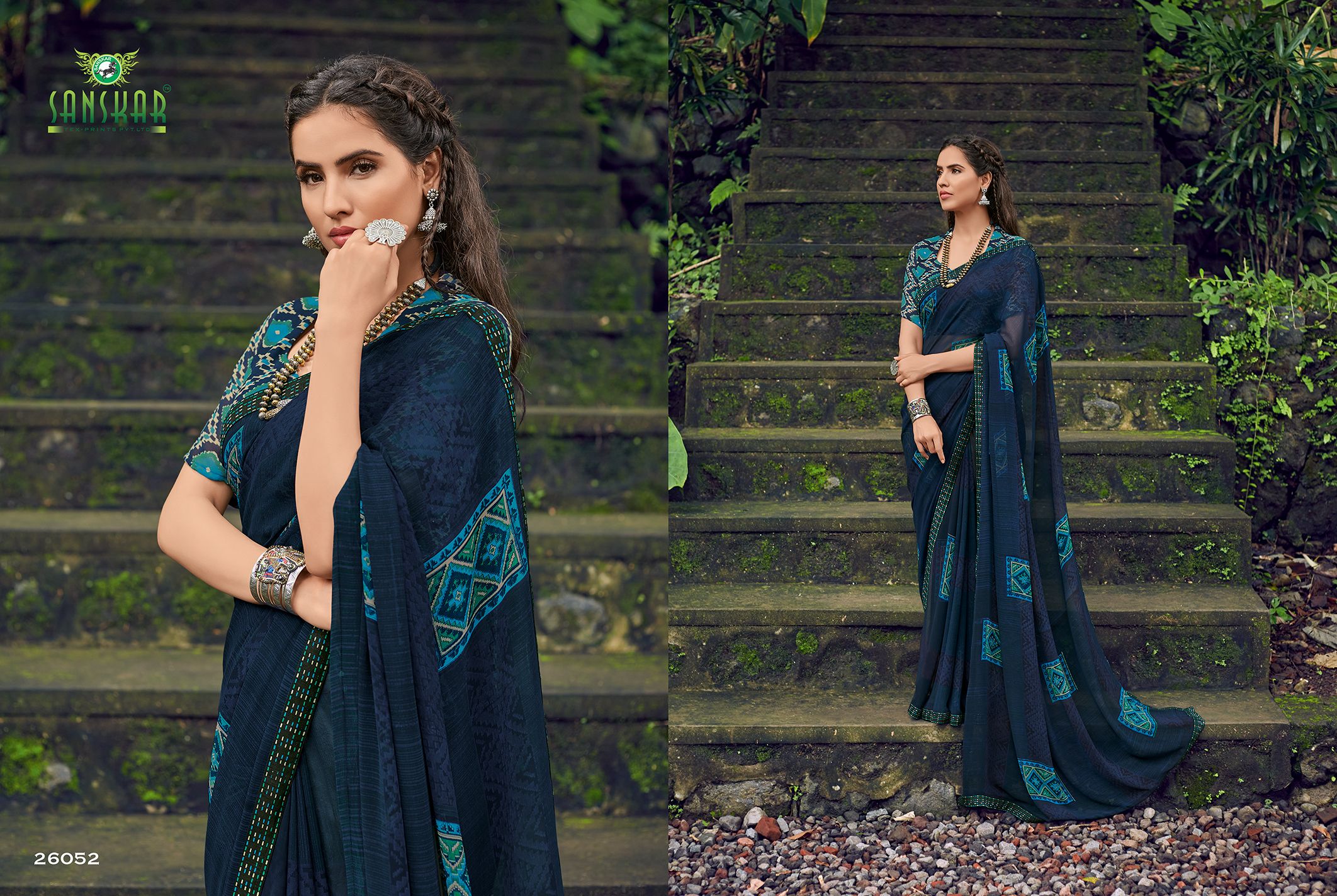 Sanskar Presents  Suhane Pal Vol  22  Printed Saree Collection