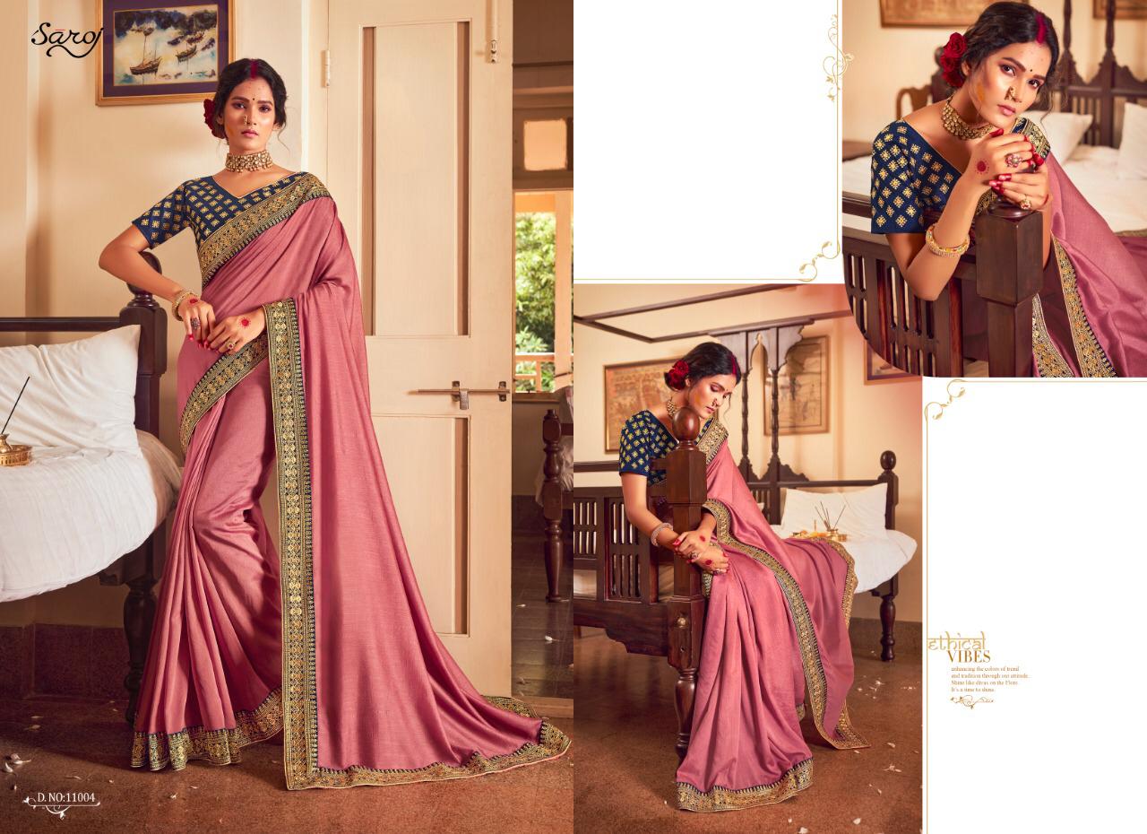 Saroj Presents Afreen Designer Saree Collection
