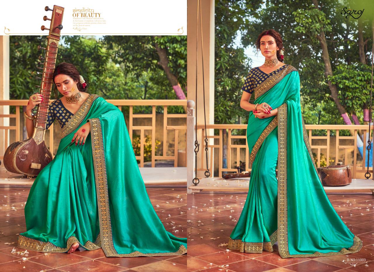 Saroj Presents Afreen Designer Saree Collection