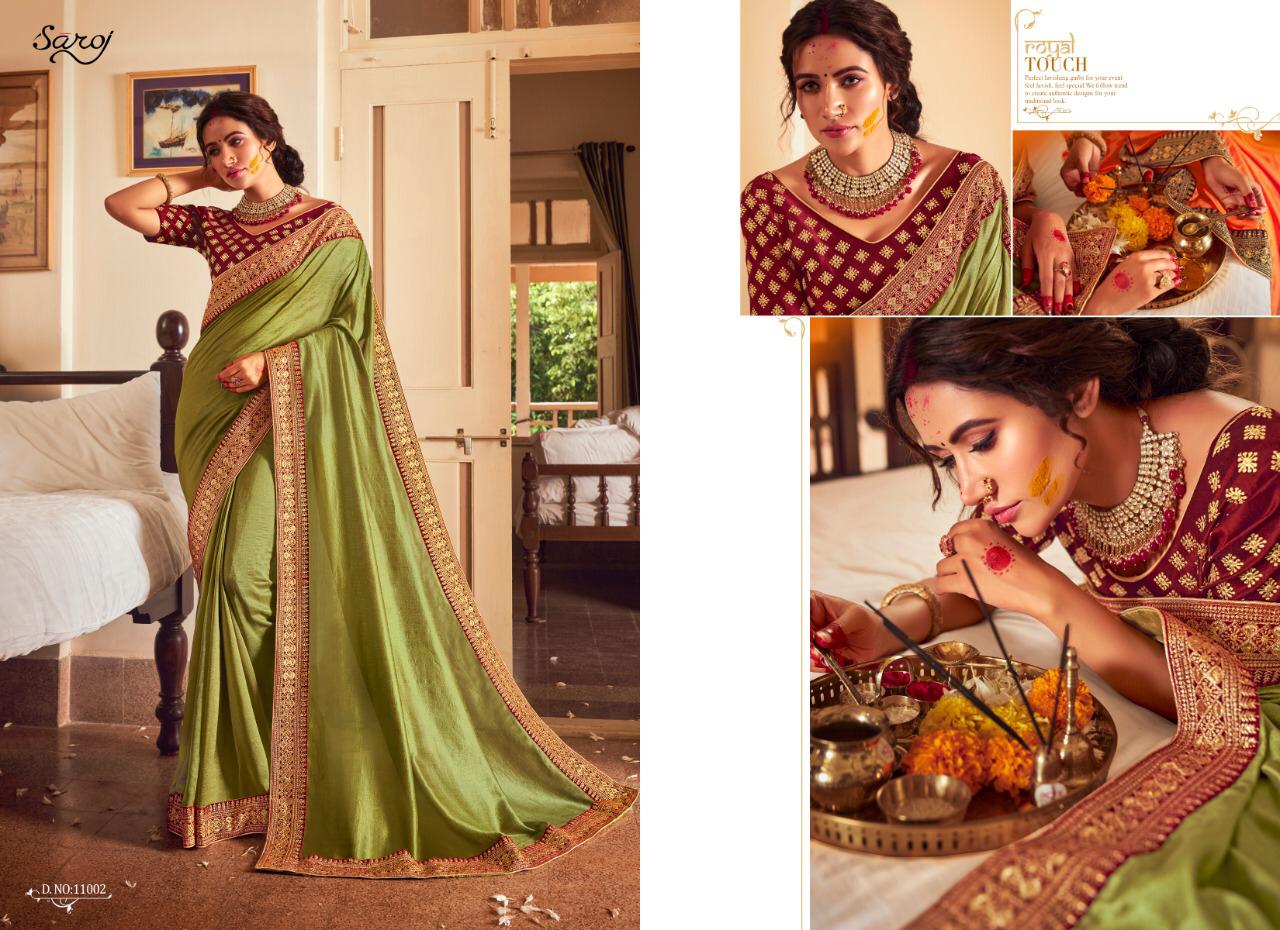 Saroj Presents Afreen Designer Saree Collection