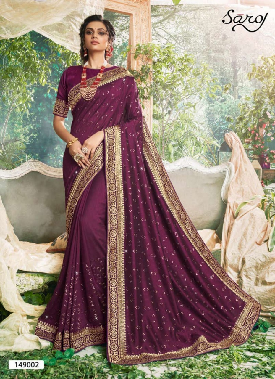 Saroj Presents Muskaan Designer Saree Collection