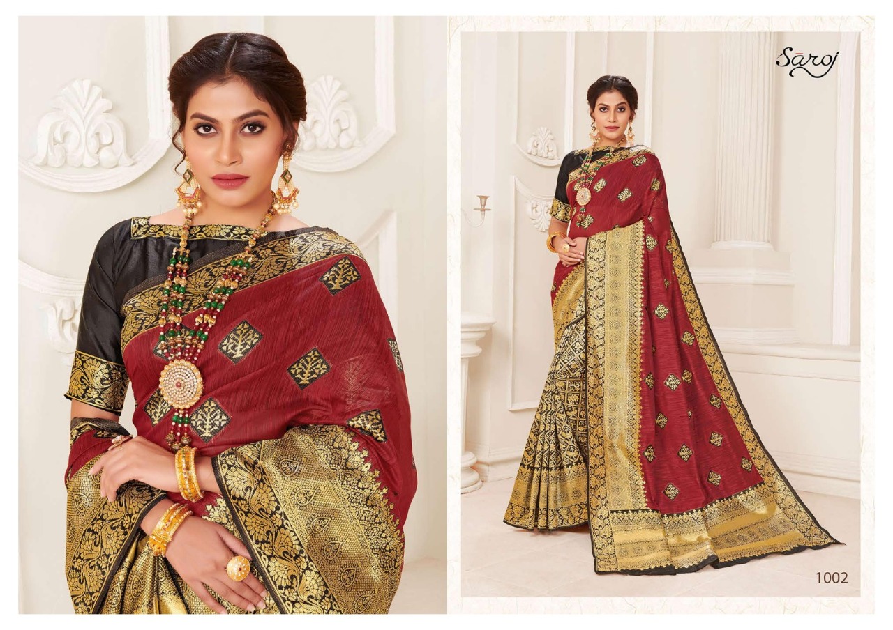 Saroj Presents  Panghat  Designer Saree Collection