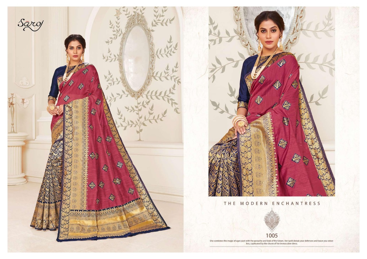 Saroj Presents  Panghat  Designer Saree Collection