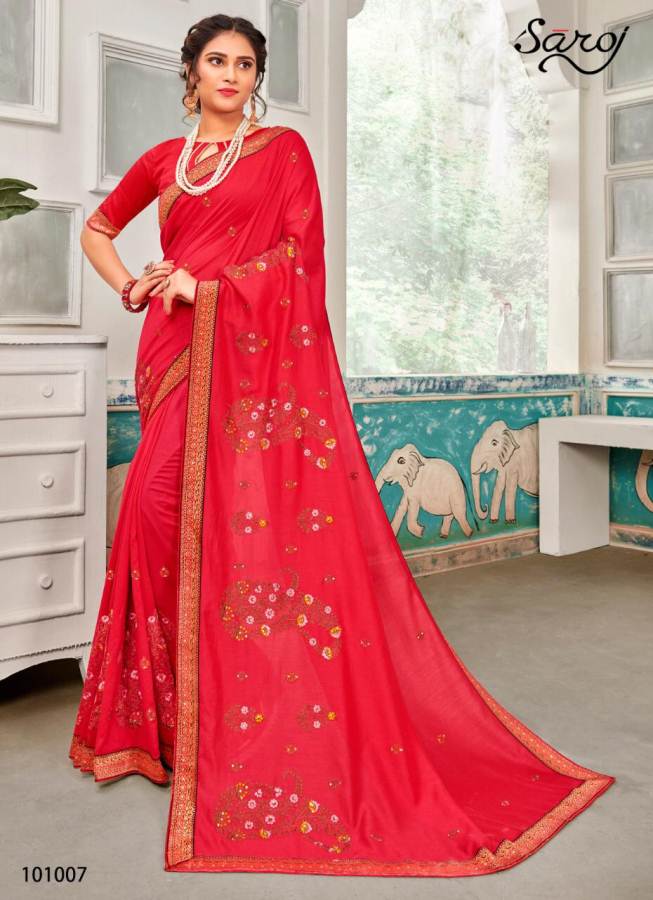 Saroj  Presents Sakhiya Designer Saree Collection