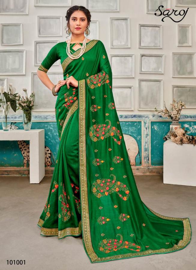 Saroj  Presents Sakhiya Designer Saree Collection