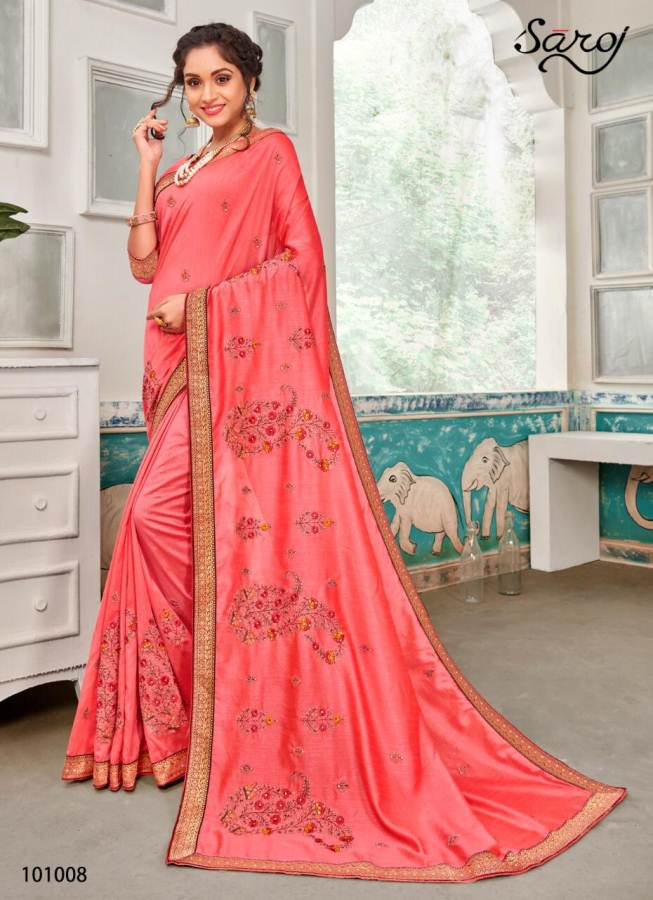 Saroj  Presents Sakhiya Designer Saree Collection