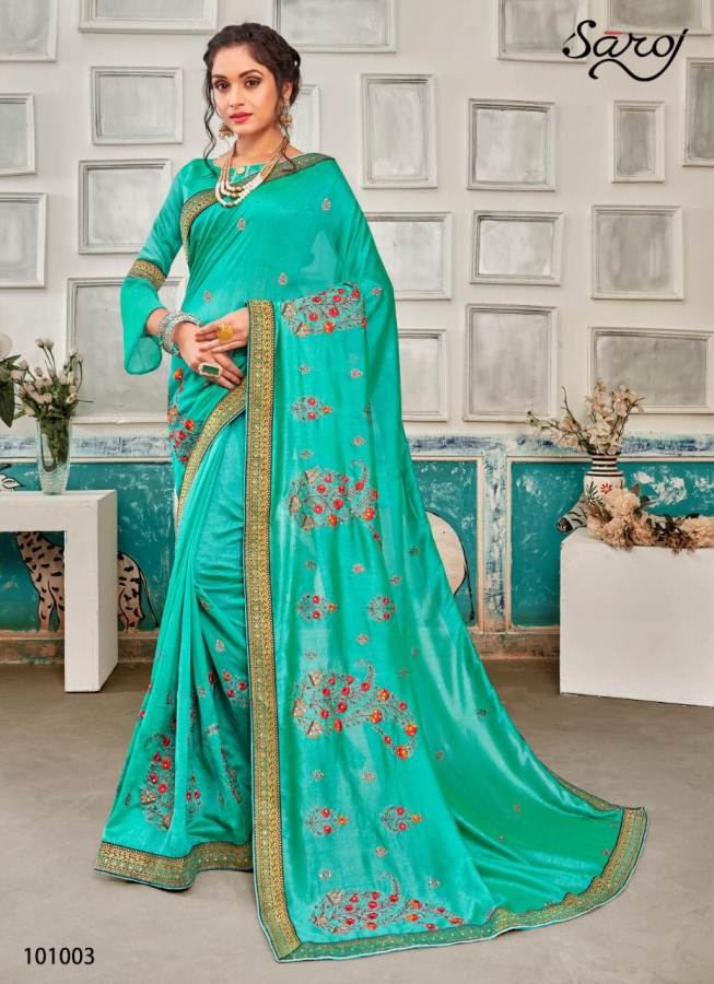 Saroj  Presents Sakhiya Designer Saree Collection