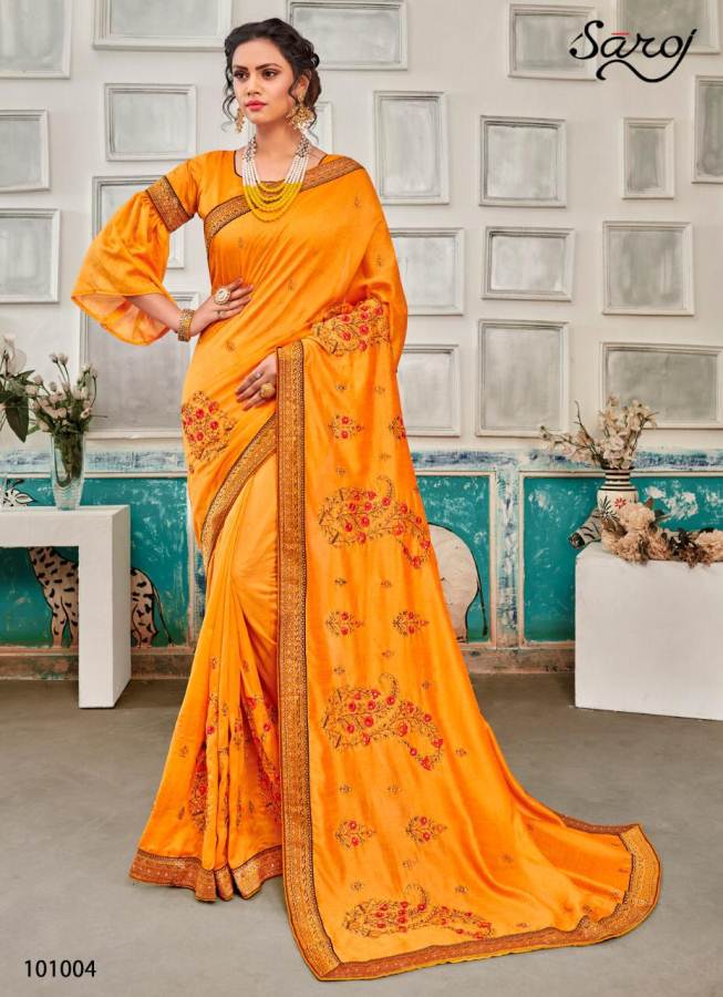 Saroj  Presents Sakhiya Designer Saree Collection
