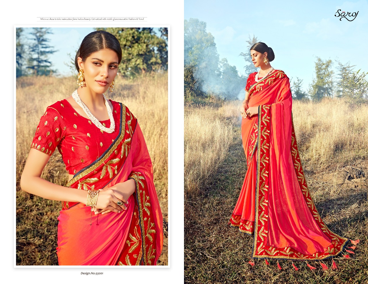 Saroj Presents Tarana Designer Saree Collection