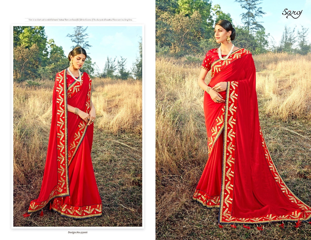 Saroj Presents Tarana Designer Saree Collection