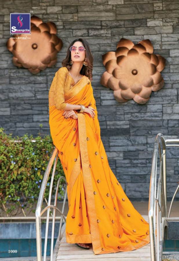 Shangrila  Presents Palki Vol  2 Stylish Saree Collection
