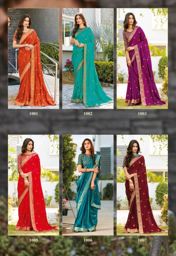 Shangrila  Presents Palki Vol  2 Stylish Saree Collection