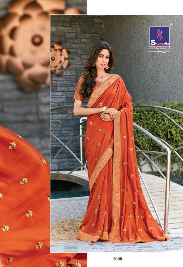 Shangrila  Presents Palki Vol  2 Stylish Saree Collection
