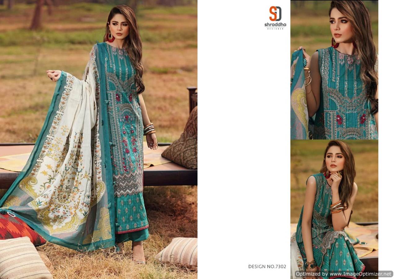 Shraddha Presents Charizma Vol 3 Designer Pakistani Suits Collection.