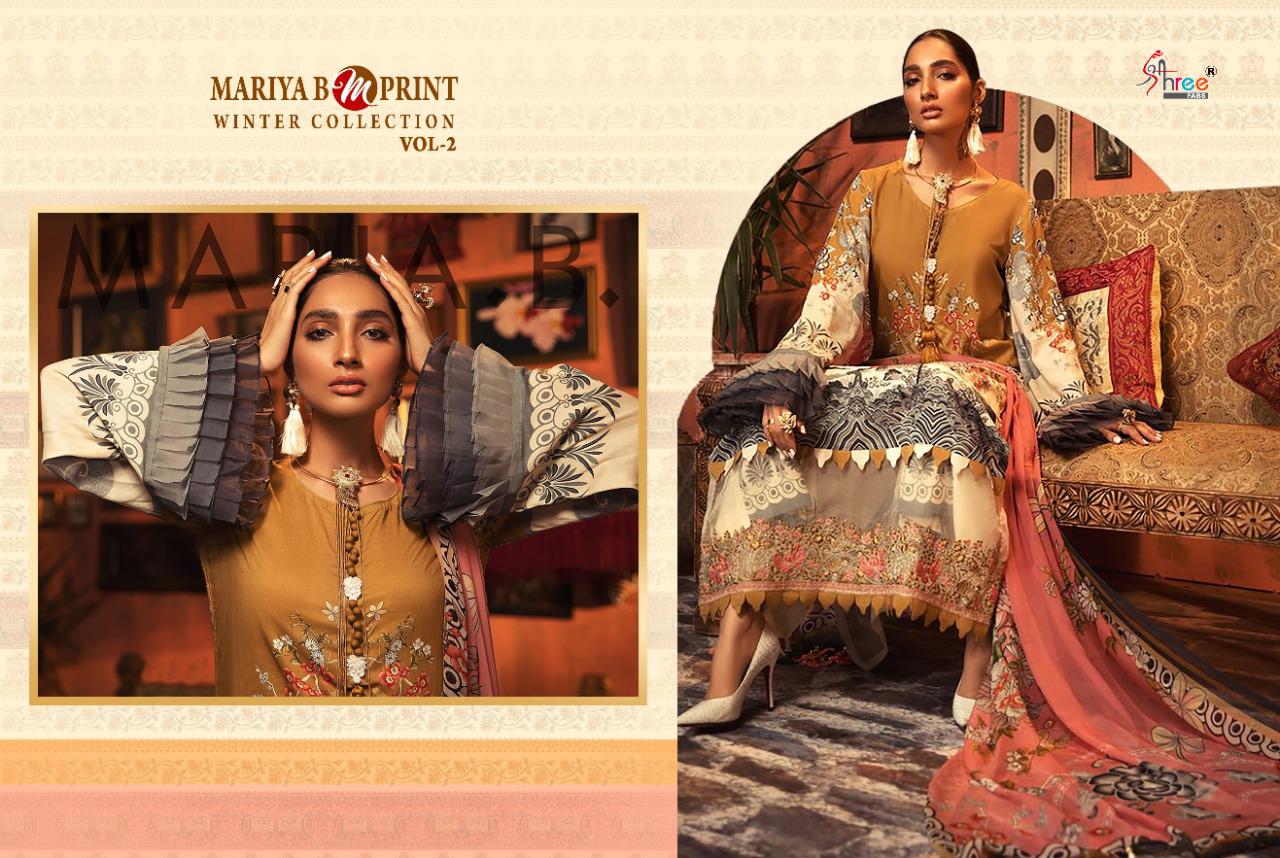 Shree Presents  Mariya B Mprint Winter Collection  Vol 2 Pakistani Salwar Suits