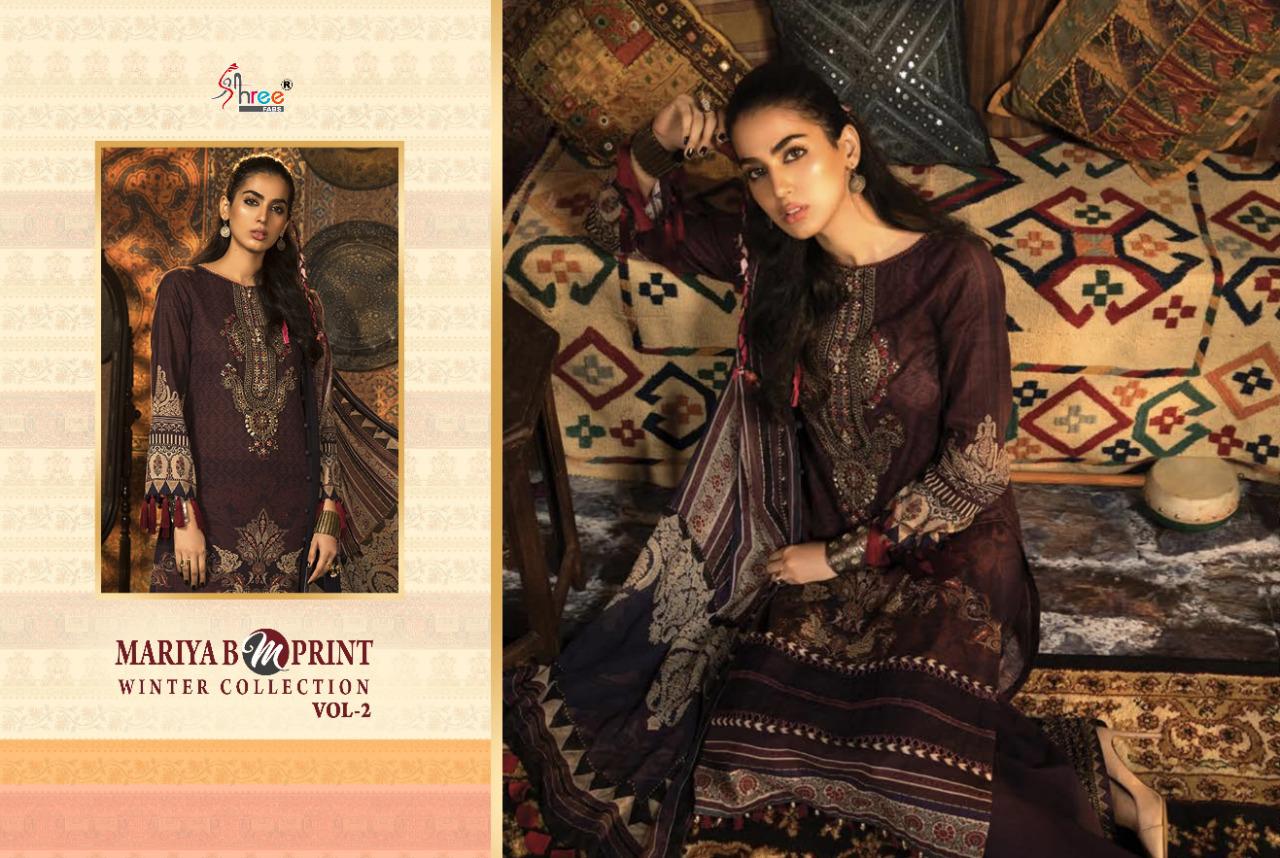 Shree Presents  Mariya B Mprint Winter Collection  Vol 2 Pakistani Salwar Suits