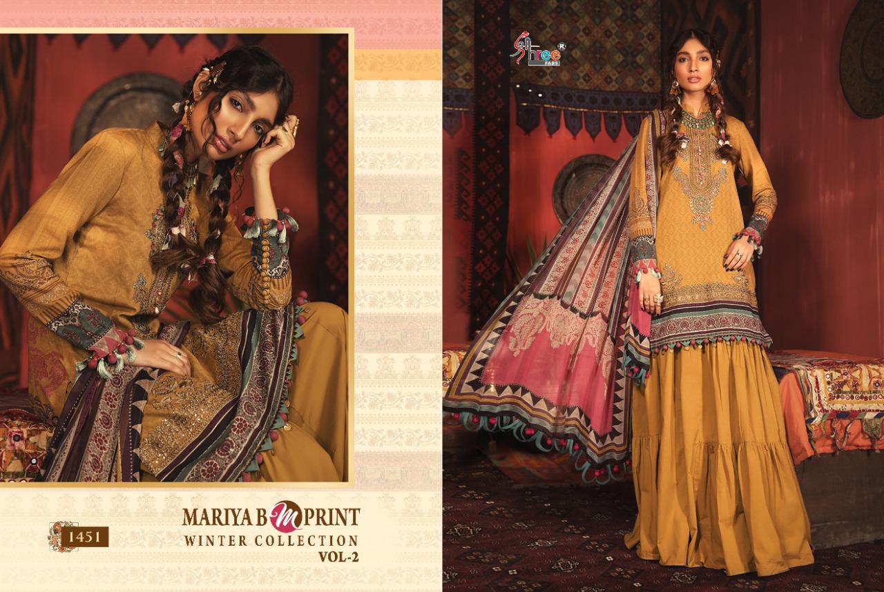 Shree Presents  Mariya B Mprint Winter Collection  Vol 2 Pakistani Salwar Suits
