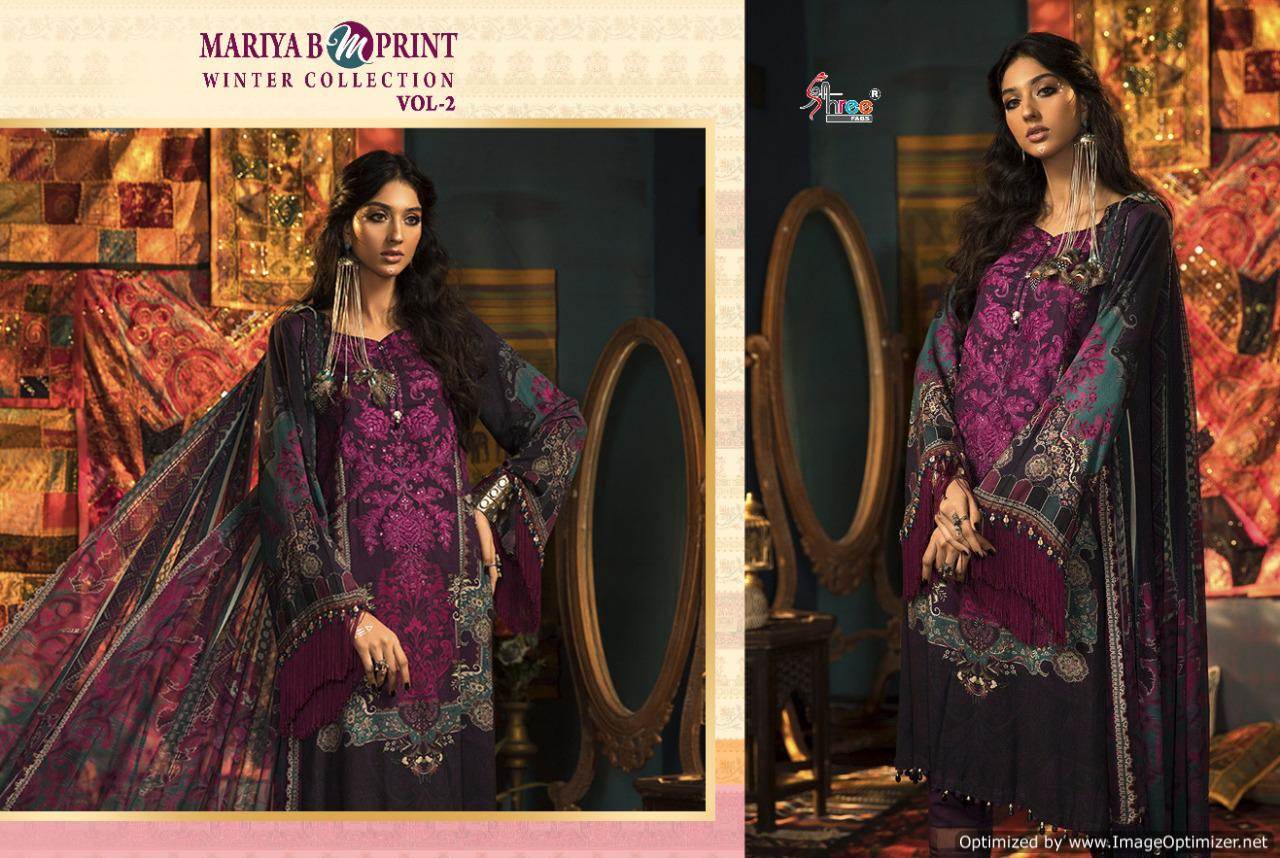 Shree Presents  Mariya B Mprint Winter Collection  Vol 2 Pakistani Salwar Suits