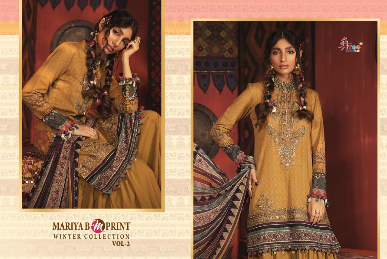 Shree Presents  Mariya B Mprint Winter Collection  Vol 2 Pakistani Salwar Suits