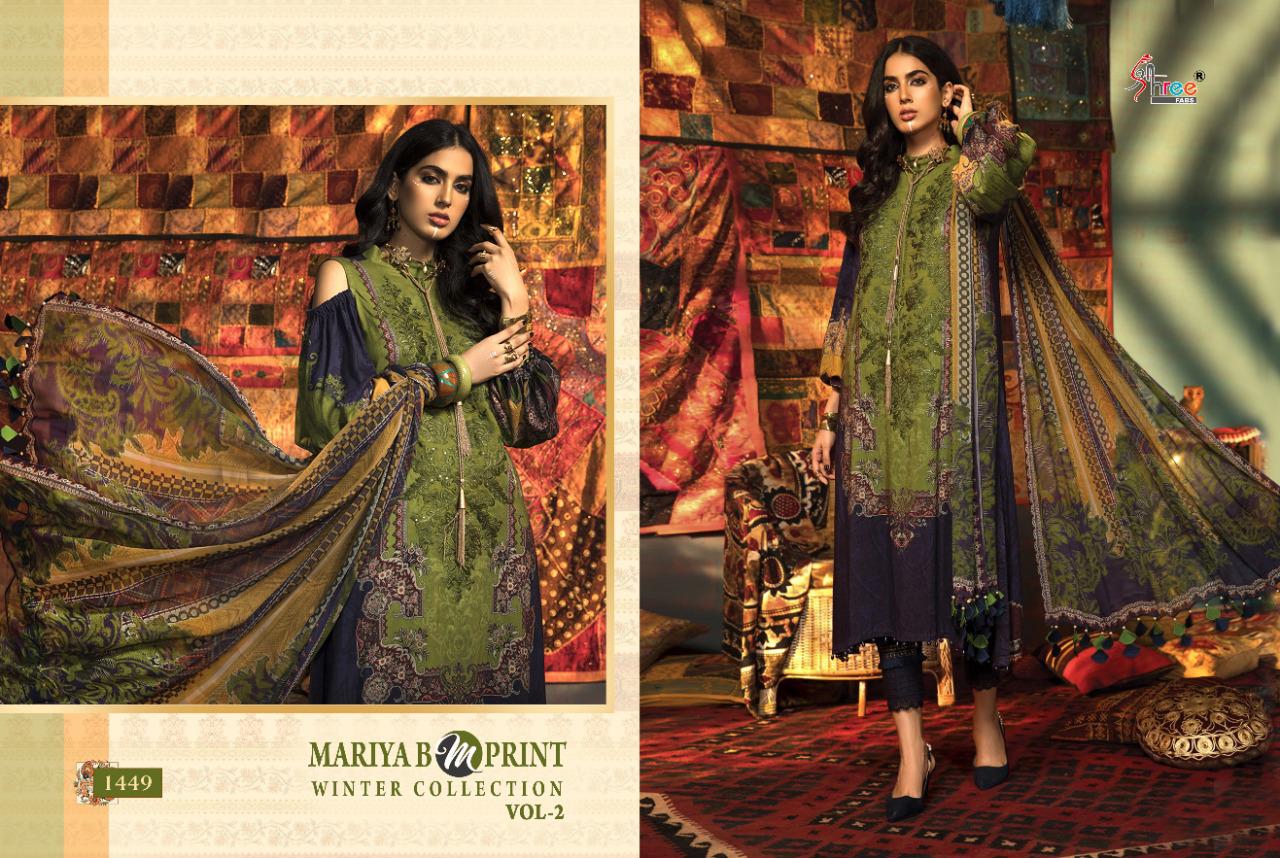 Shree Presents  Mariya B Mprint Winter Collection  Vol 2 Pakistani Salwar Suits