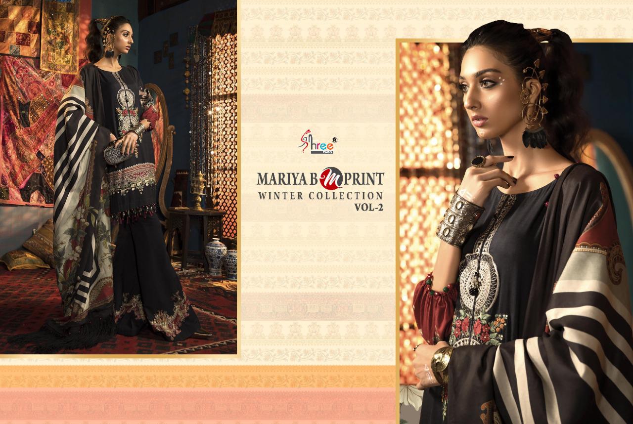 Shree Presents  Mariya B Mprint Winter Collection  Vol 2 Pakistani Salwar Suits