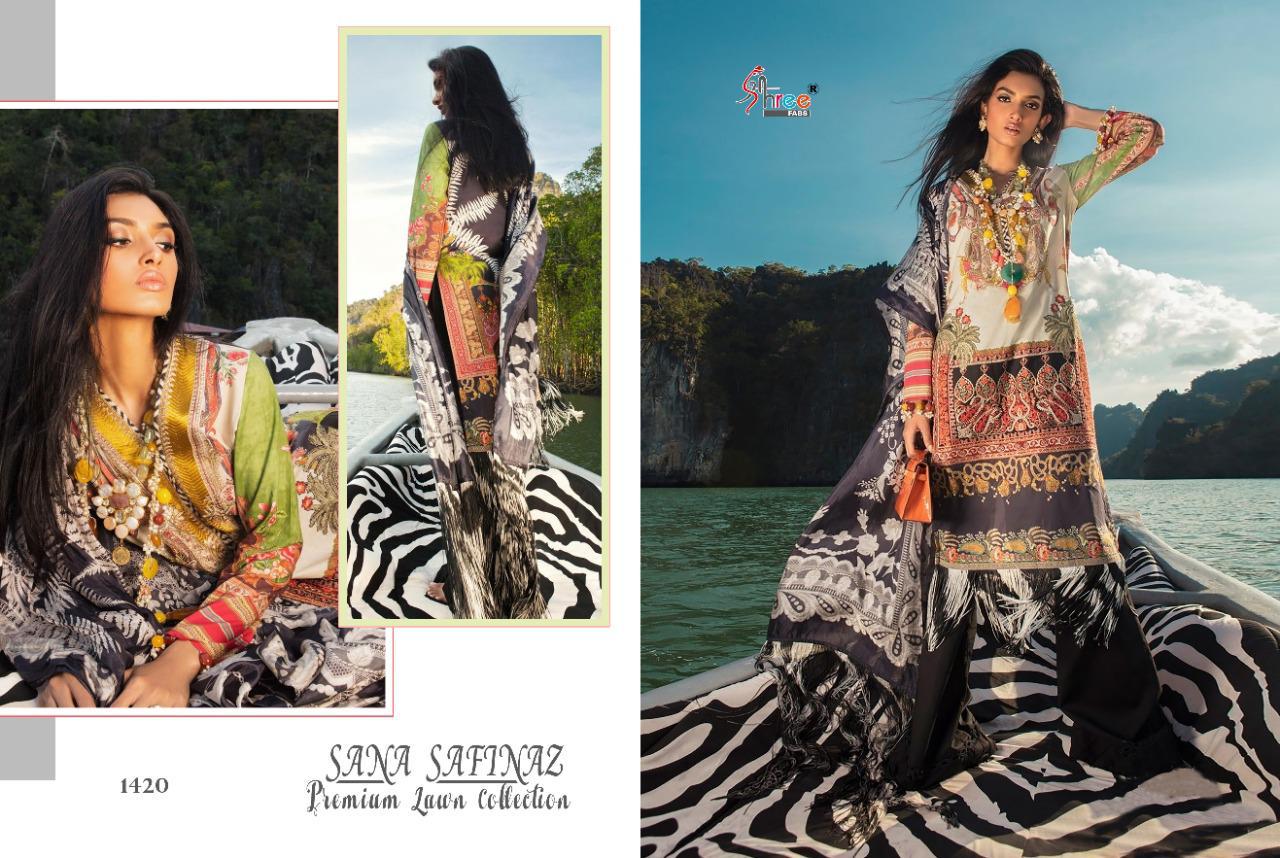 Shree Presents  Sana Safinaz Premium Lawn Collection  Vol 2 Pakistani Salwar Suits