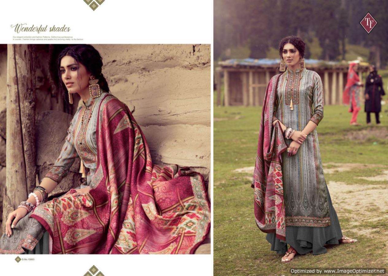 Tanishk Presents  Uzma Printed  Dress Material Collection