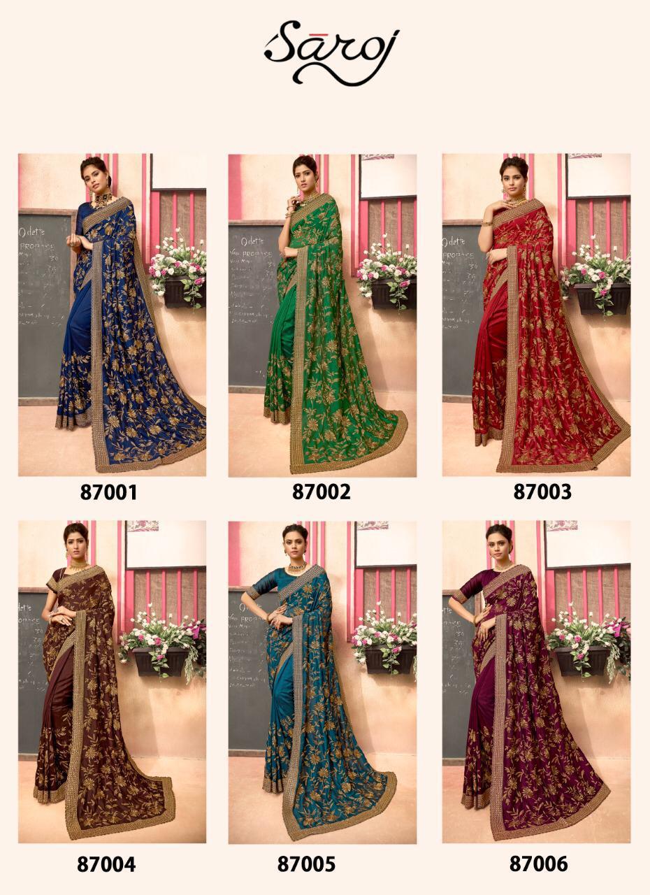 Saroj Presents Swarnlata Designer Saree Collection