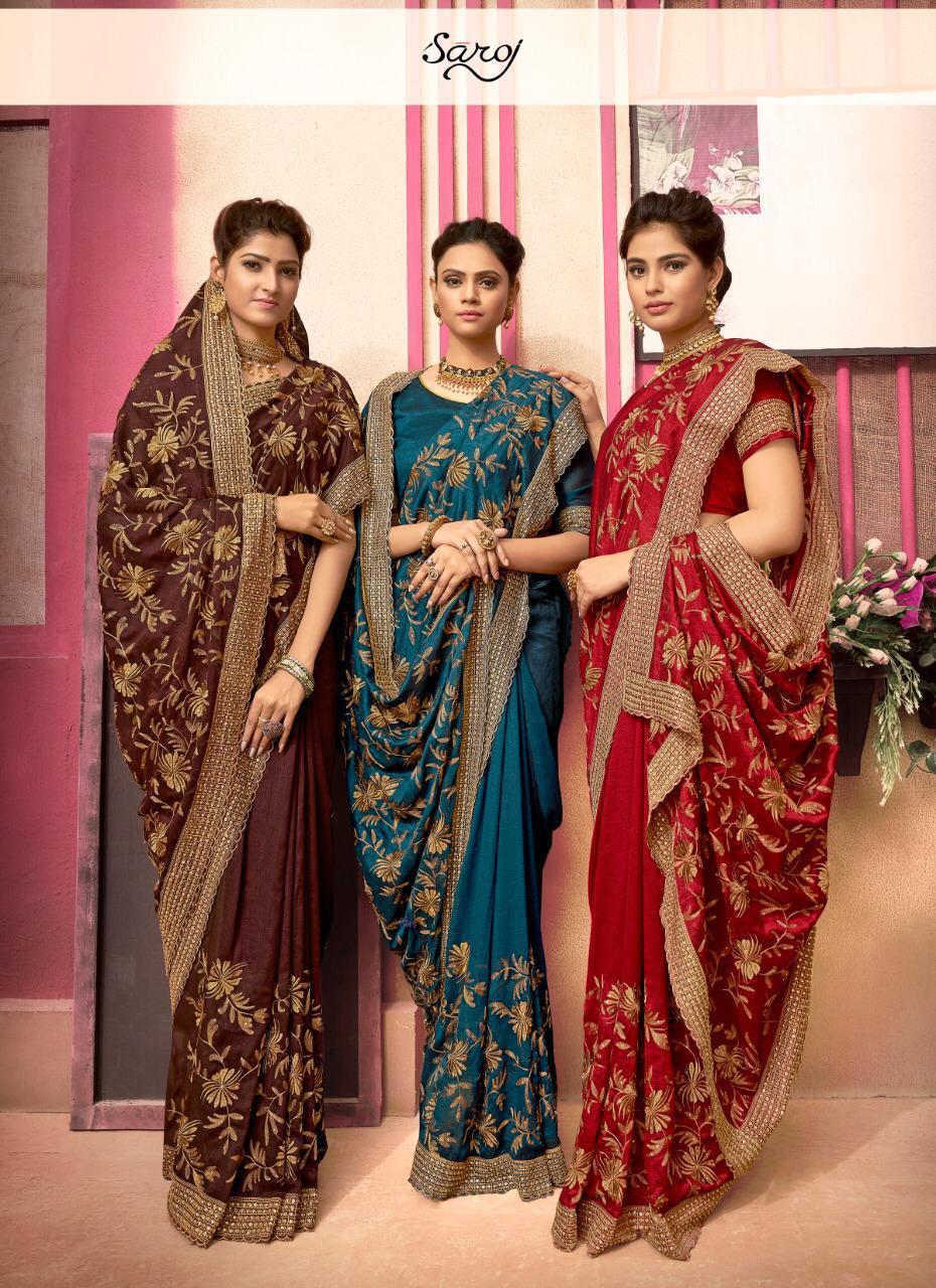 Saroj Presents Swarnlata Designer Saree Collection