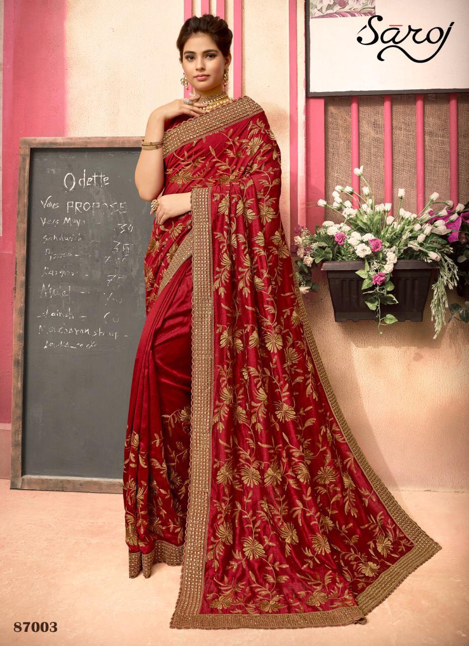 Saroj Presents Swarnlata Designer Saree Collection