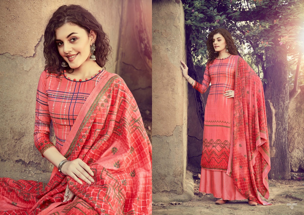 Zulfat Presents Winter Breeze Designer Dress Material