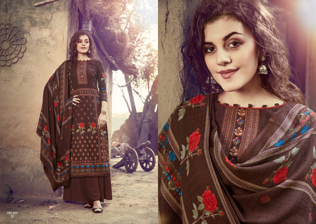 Zulfat Presents Winter Breeze Designer Dress Material