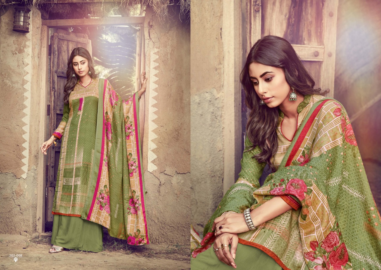 Zulfat Presents Winter Breeze Designer Dress Material