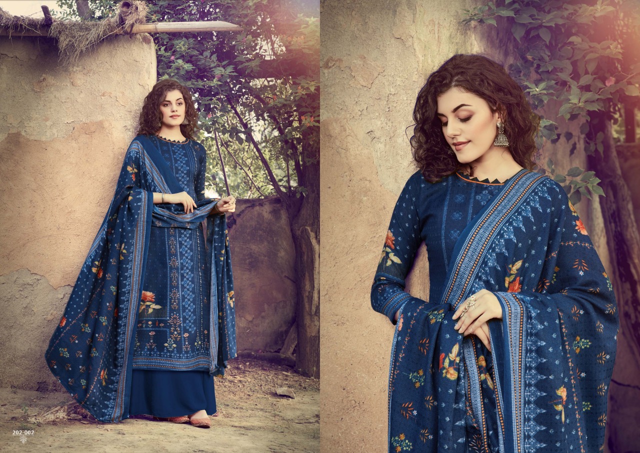 Zulfat Presents Winter Breeze Designer Dress Material