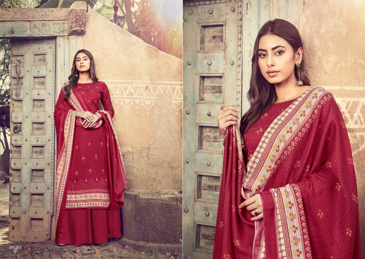 Zulfat Presents Winter Breeze Designer Dress Material