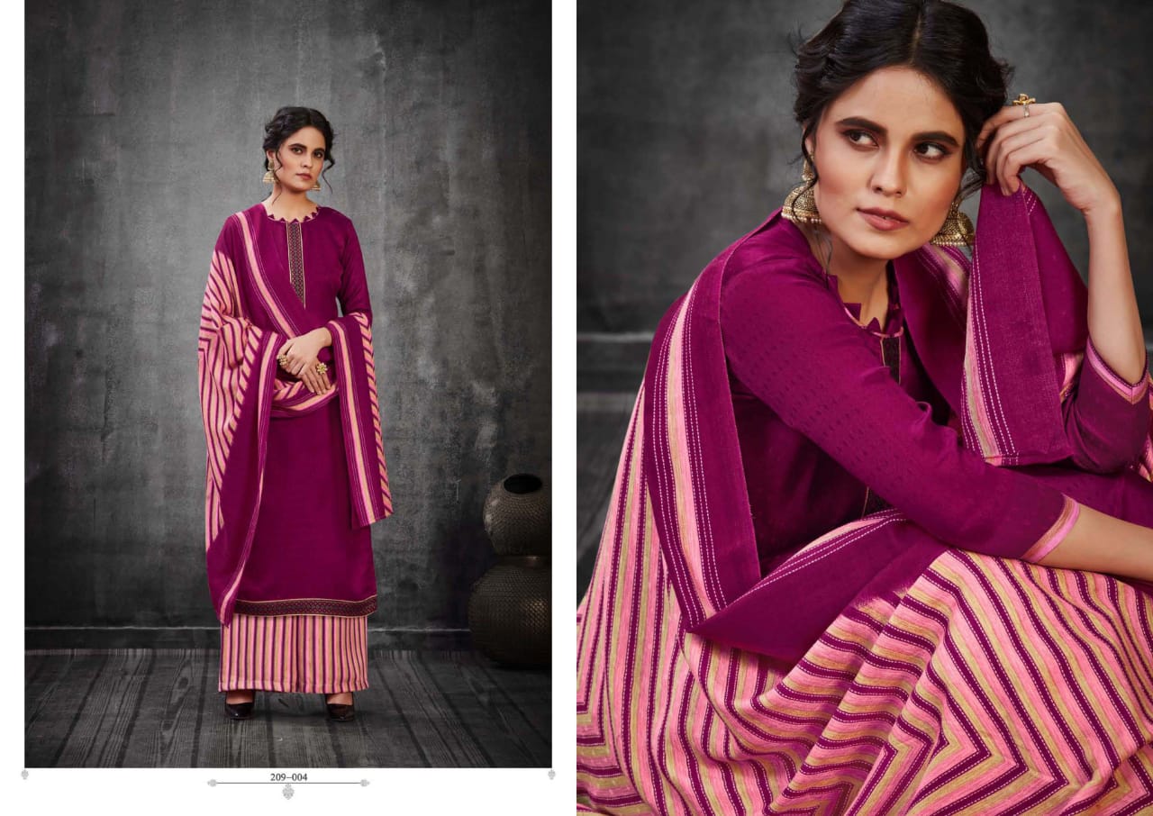 Zulfat Presents  Patiala Dreams Designer Dress Material