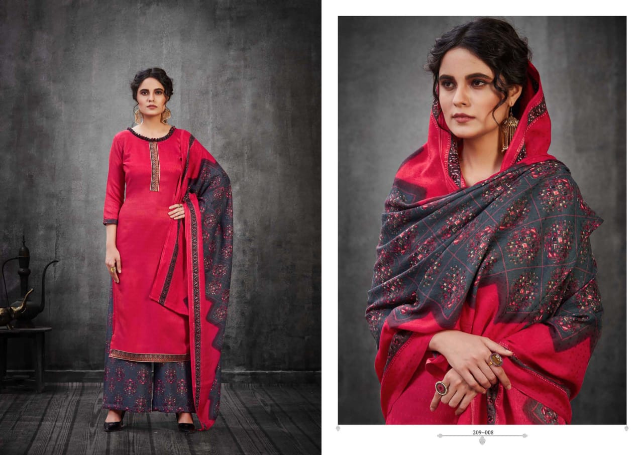 Zulfat Presents  Patiala Dreams Designer Dress Material