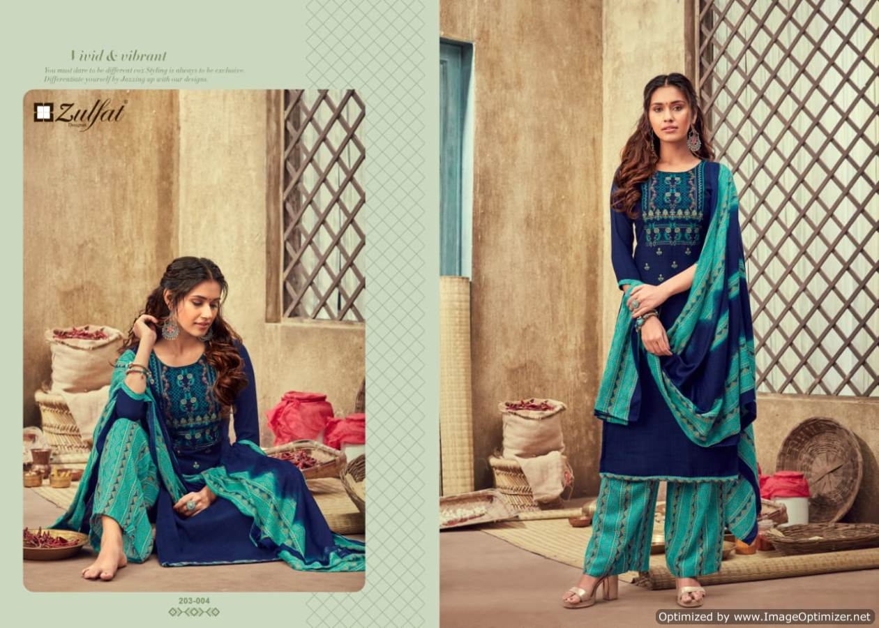 Zulfat  Presents  Sohini Patiala  Designer Dress Material
