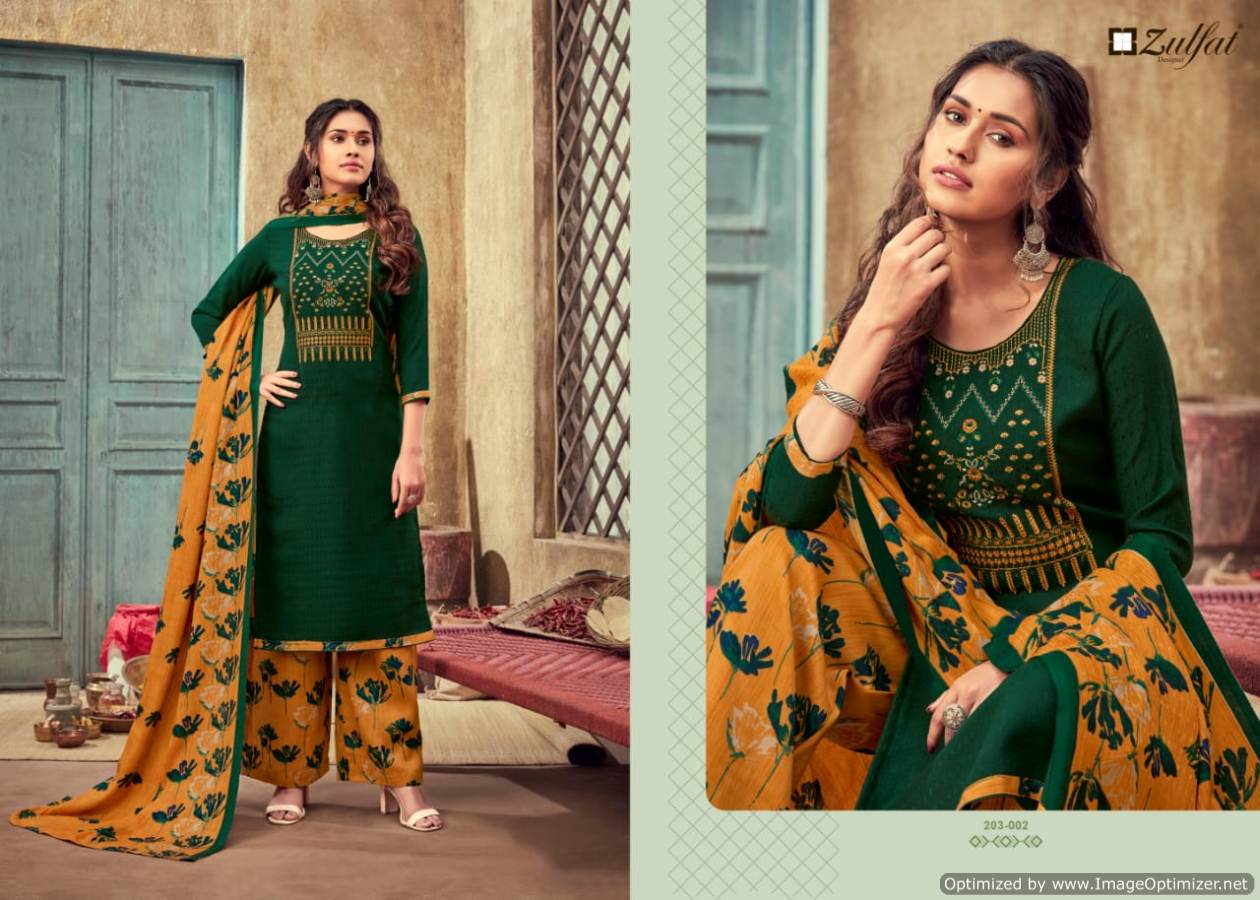 Zulfat  Presents  Sohini Patiala  Designer Dress Material