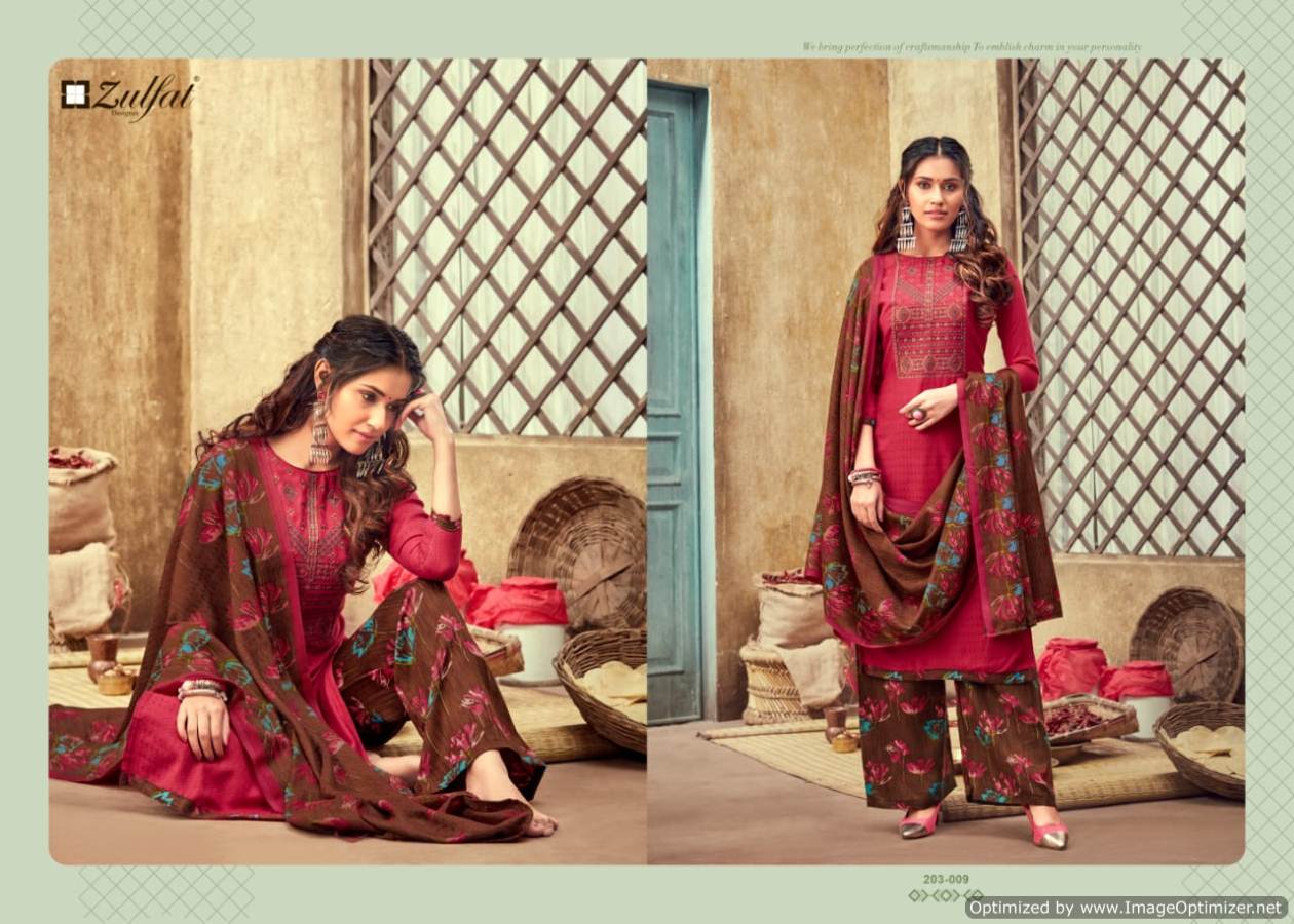 Zulfat  Presents  Sohini Patiala  Designer Dress Material