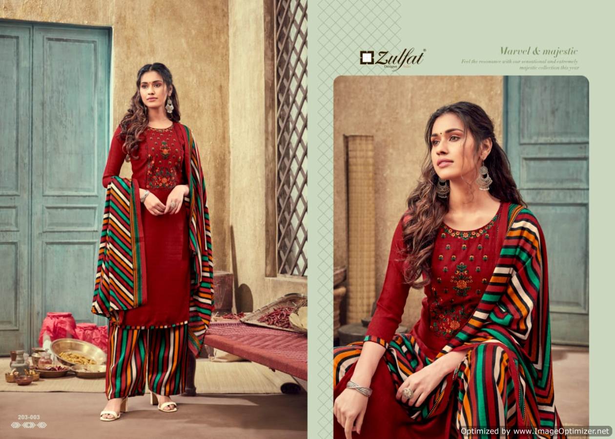 Zulfat  Presents  Sohini Patiala  Designer Dress Material